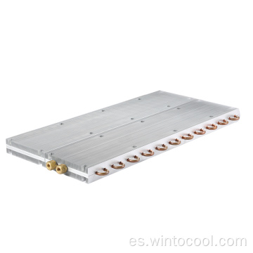 Extrusión de aluminio placa de enfriamiento líquido disipador de calor